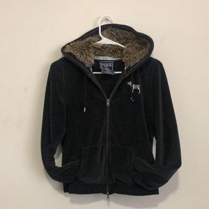 VS PINK velvet hoodie
